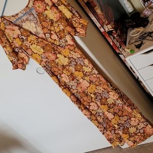 Cotton Maxi Dress [Billabong x The Salty Blonde] Size Small